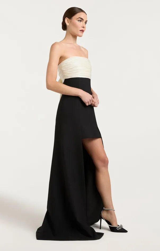 Women Cinq Sept Dresses Lorella Gown Blackivory