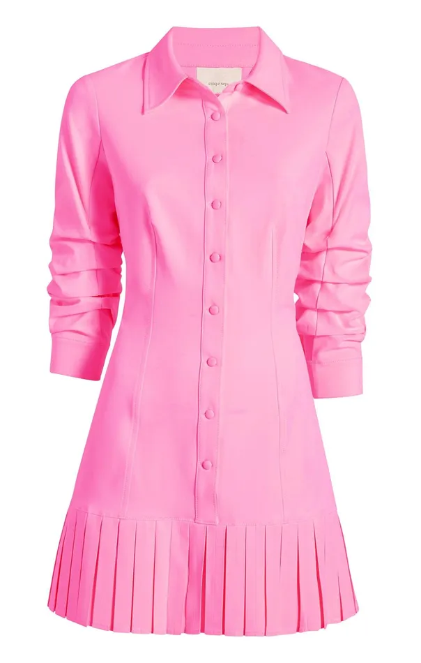 Women Cinq Sept Dresses Lucilla Dress Electric Pink