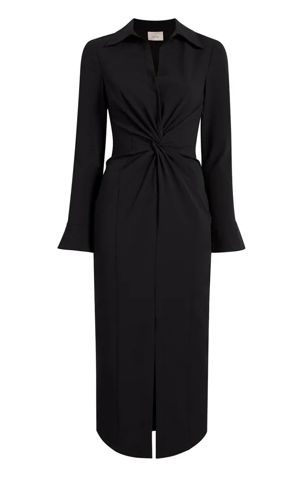 Women Cinq Sept Dresses Midi Mckenna Dress Black