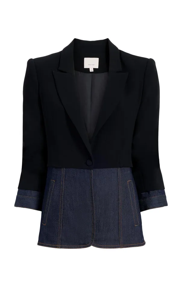 Women Cinq Sept Jackets and Blazers Dionne Blazer Blackindigo