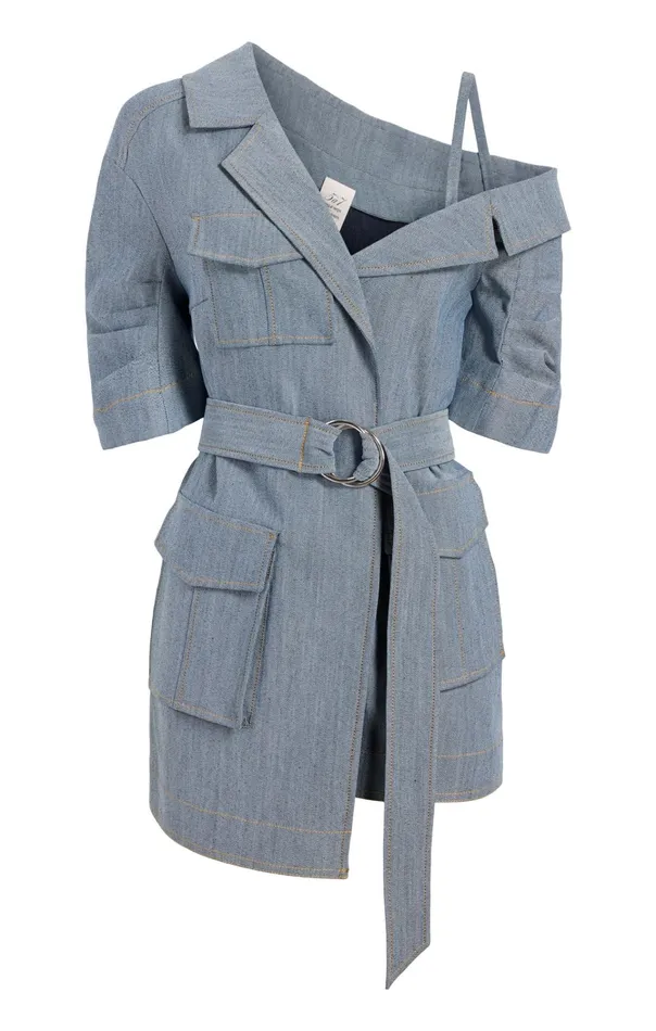 Women Cinq Sept Jackets and Blazers Katie Jacket Light Indigo