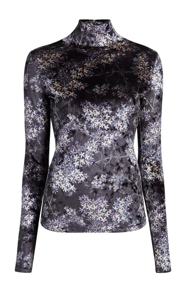 Women Cinq Sept Tops Kiara Top Black Multi