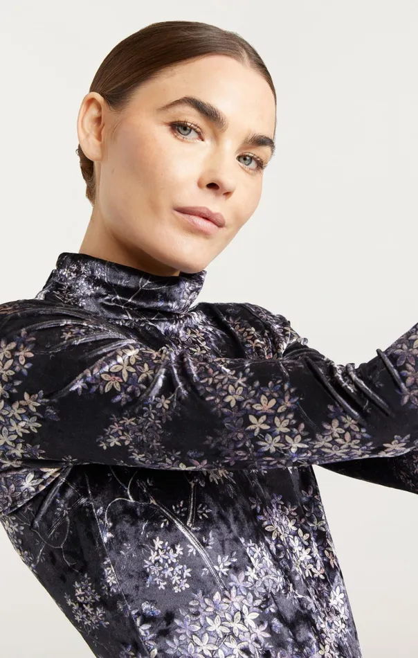 Women Cinq Sept Tops Kiara Top Black Multi