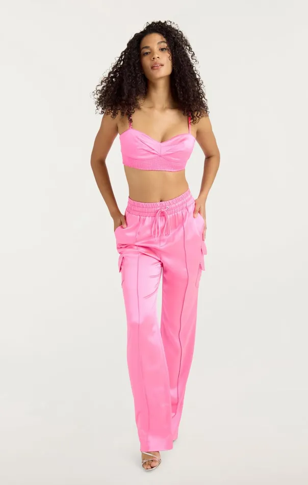 Women Cinq Sept Tops Nikola Top Electric Pink