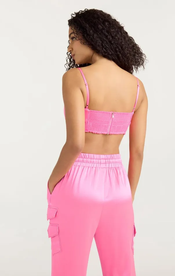 Women Cinq Sept Tops Nikola Top Electric Pink