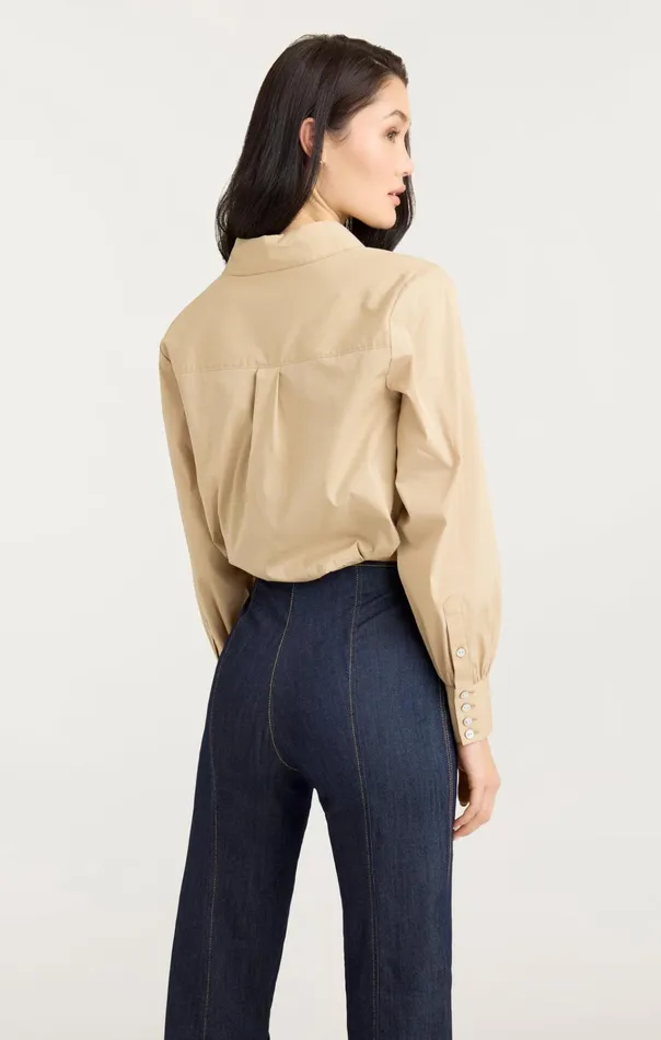 Women Cinq Sept Tops Reema Top Khaki