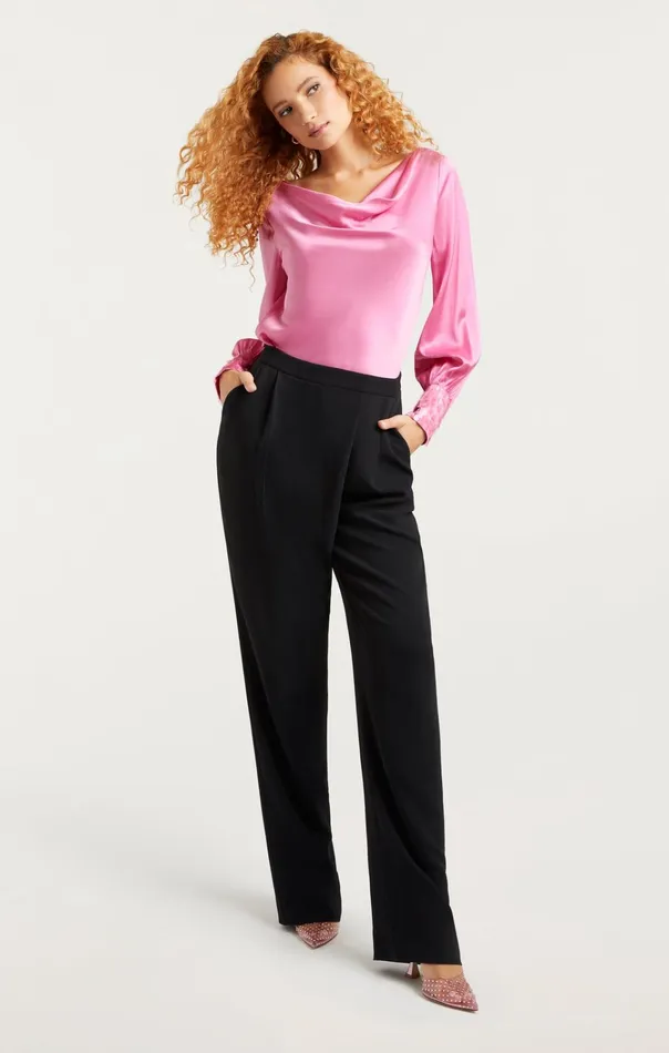 Women Cinq Sept Tops Sequin Cuff Taylee Top Primrose