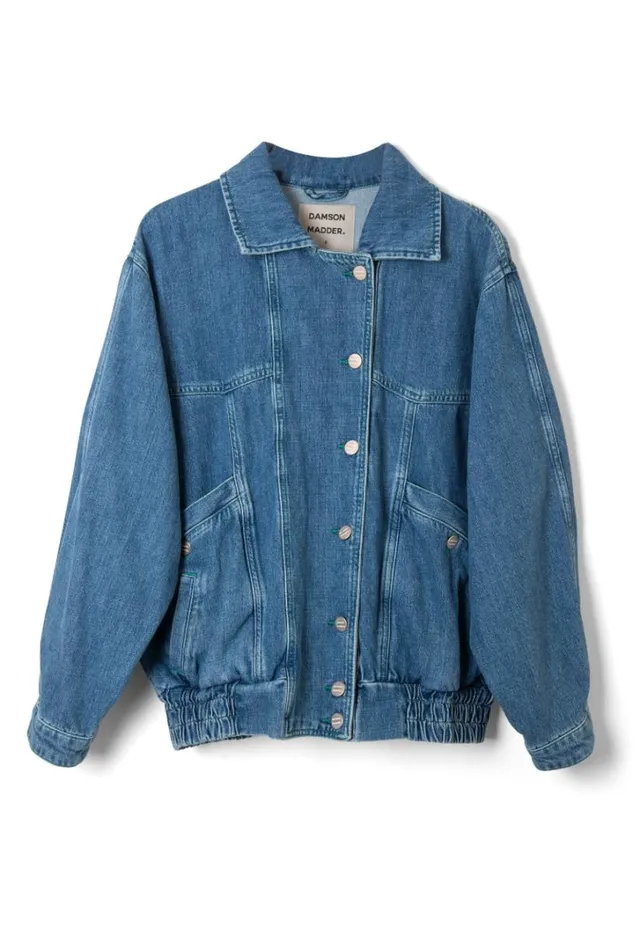 Women Coords Damson Madder Claudia Bomber 8211 Vintage Wash