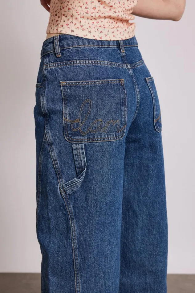 Women Coords Damson Madder Dion Jean 8211 Washed Blue