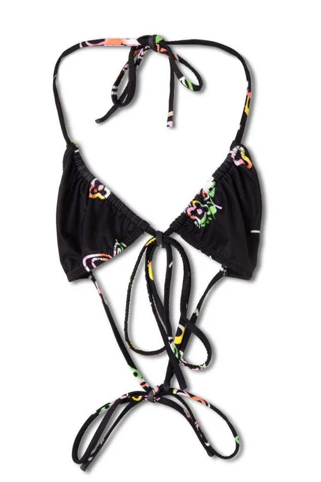 Women Coords Damson Madder Dixie Beach Flower Bikini Top