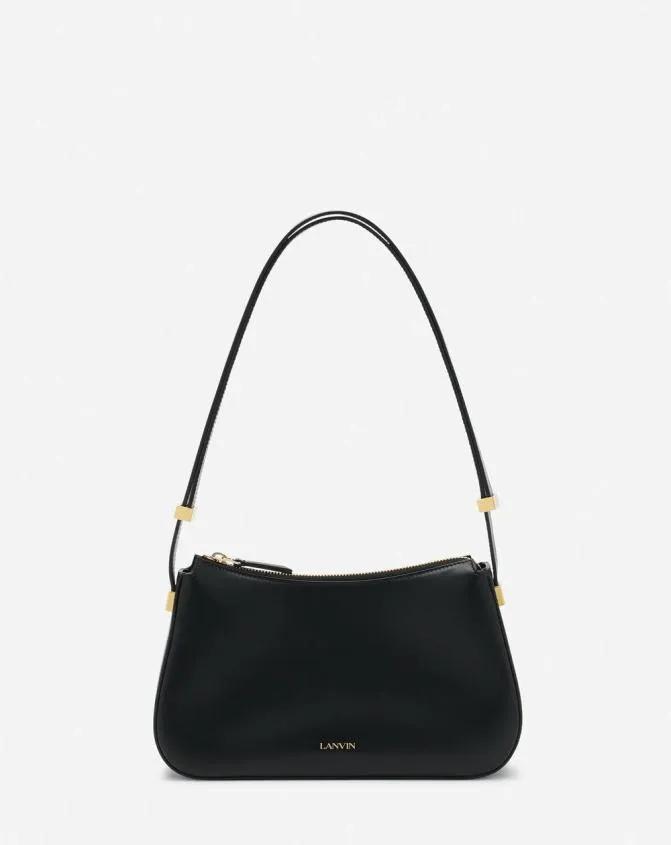 Women Concerto Lanvin Concerto Hobo Leather Bag Black