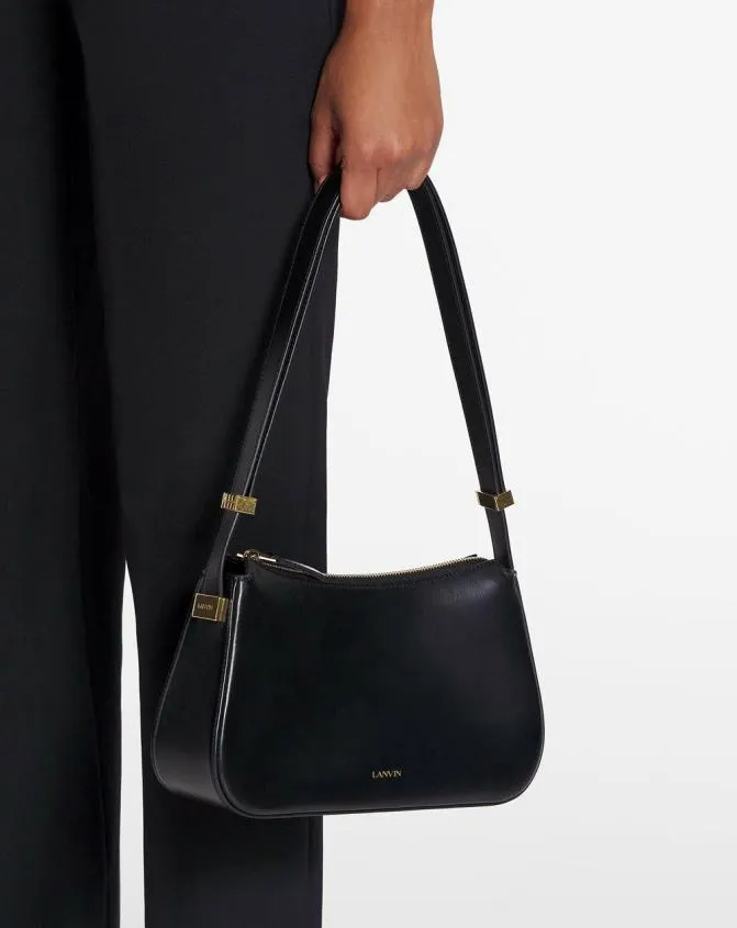 Women Concerto Lanvin Concerto Hobo Leather Bag Black Women Concerto Lanvin Concerto Hobo Leather Bag Black