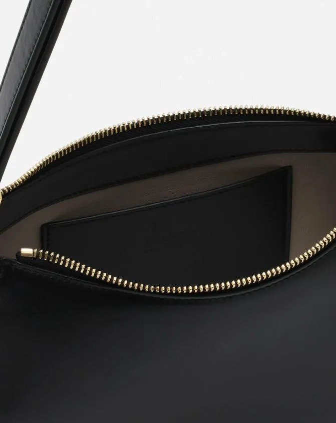 Women Concerto Lanvin Concerto Hobo Leather Bag Black Women Concerto Lanvin Concerto Hobo Leather Bag Black