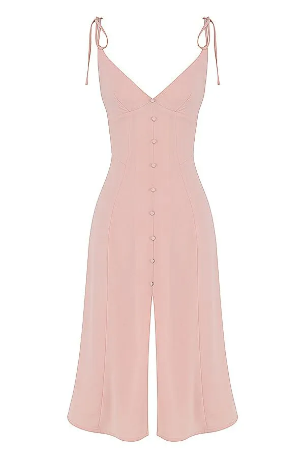 Women Cornelia Blush Midi Sun Dress House Of CB Dresses Women Cornelia Blush Midi Sun Dress House Of CB Dresses