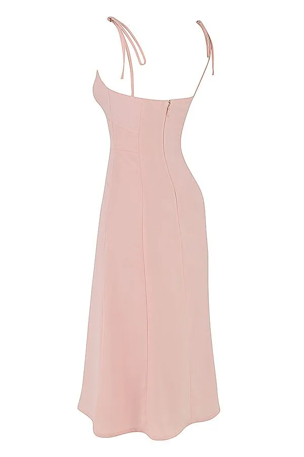 Women Cornelia Blush Midi Sun Dress House Of CB Dresses Women Cornelia Blush Midi Sun Dress House Of CB Dresses