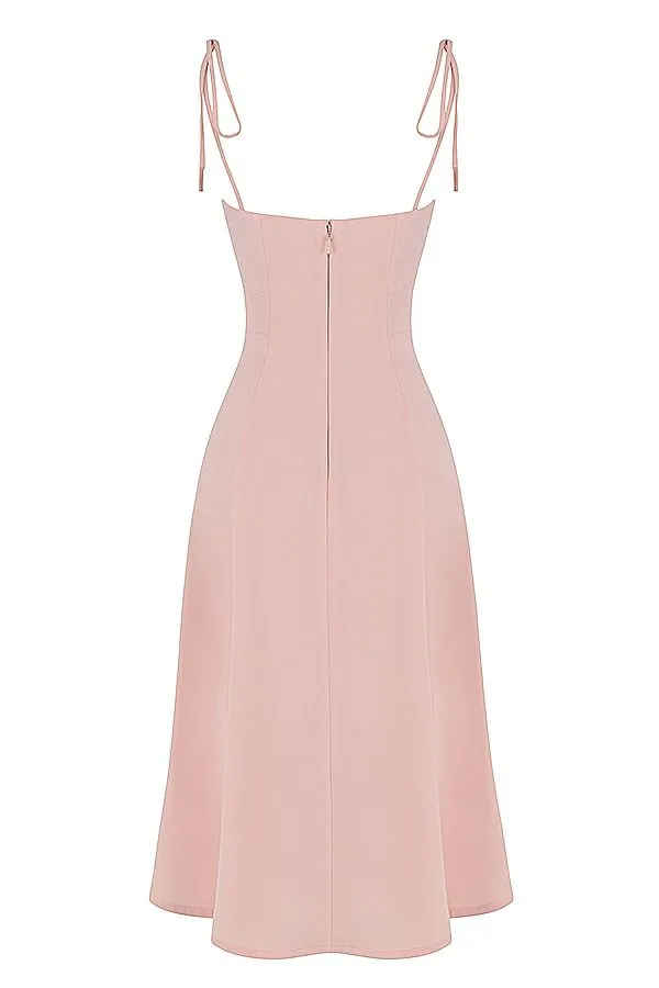 Women Cornelia Blush Midi Sun Dress House Of CB Dresses Women Cornelia Blush Midi Sun Dress House Of CB Dresses