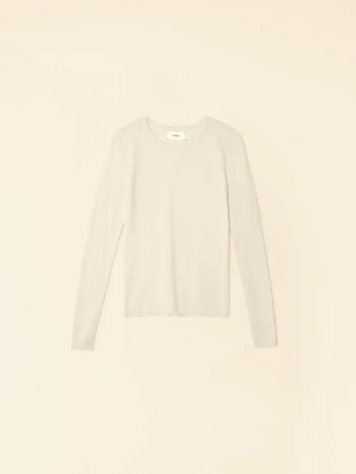 Women Cream Crewe Sweater Sweaters and Jackets XRENA Women Cream Crewe Sweater Sweaters and Jackets XRENA