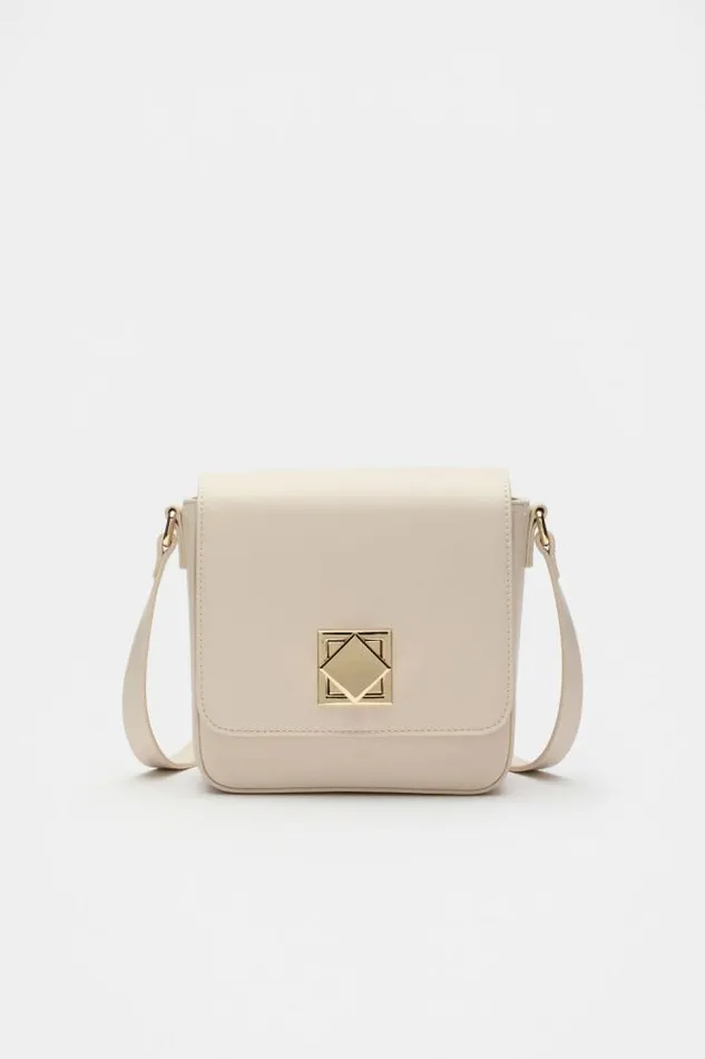 Women Cross Body Seed Heritage Boxy Crossbody Bag Oat