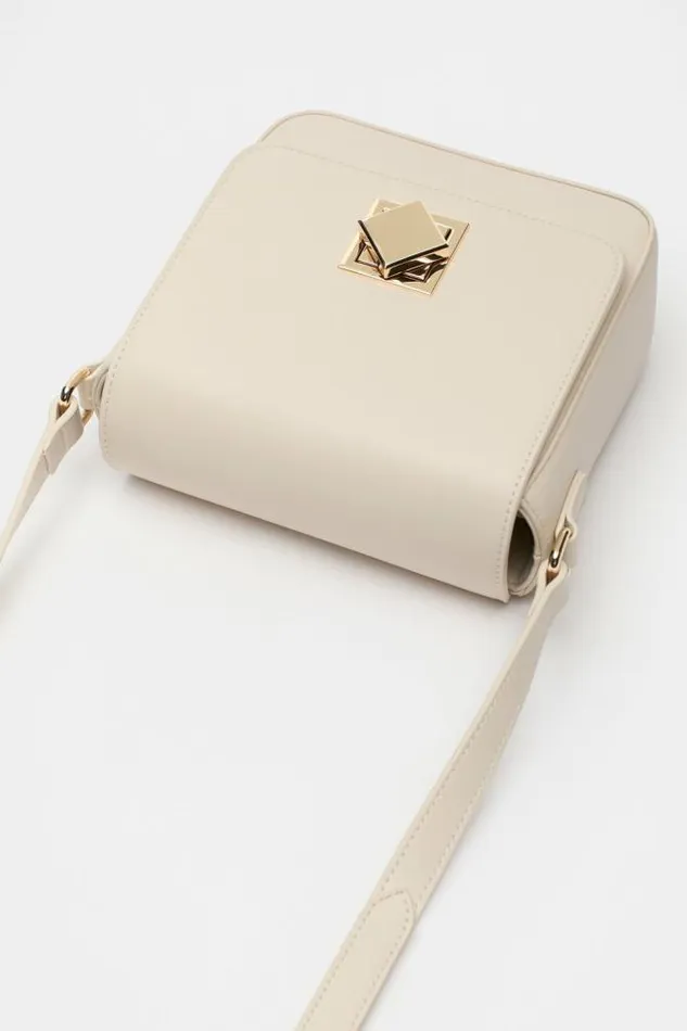 Women Cross Body Seed Heritage Boxy Crossbody Bag Oat