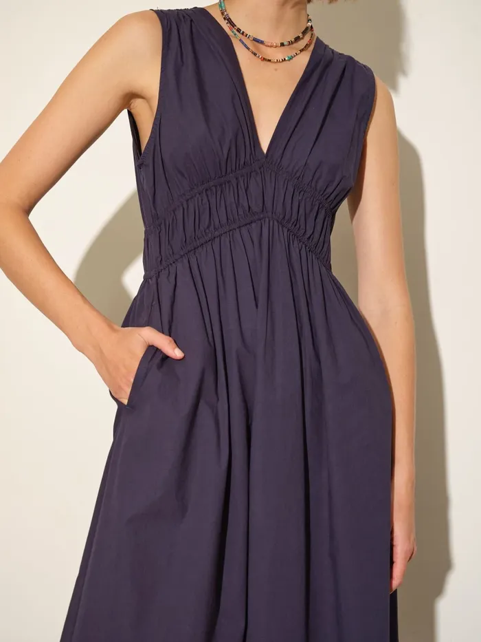 Women Darkest Navy Cyra Dress Dresses XRENA Women Darkest Navy Cyra Dress Dresses XRENA