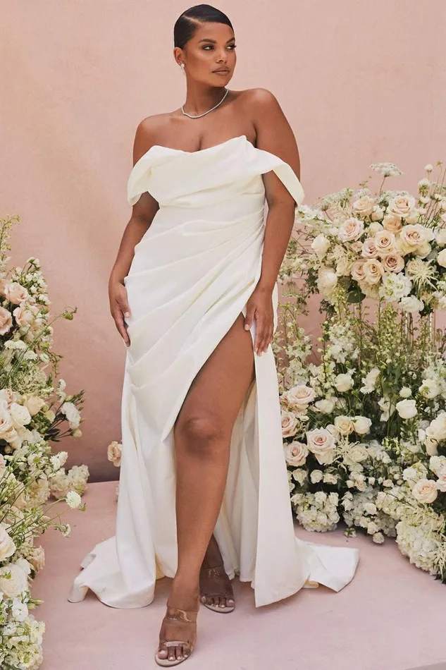 Women Delphine Ivory Draped Corset Bridal Gown 8211 Limited Edition House Of CB Shop Bridal Women Delphine Ivory Draped Corset Bridal Gown 8211 Limited Edition House Of CB Shop Bridal