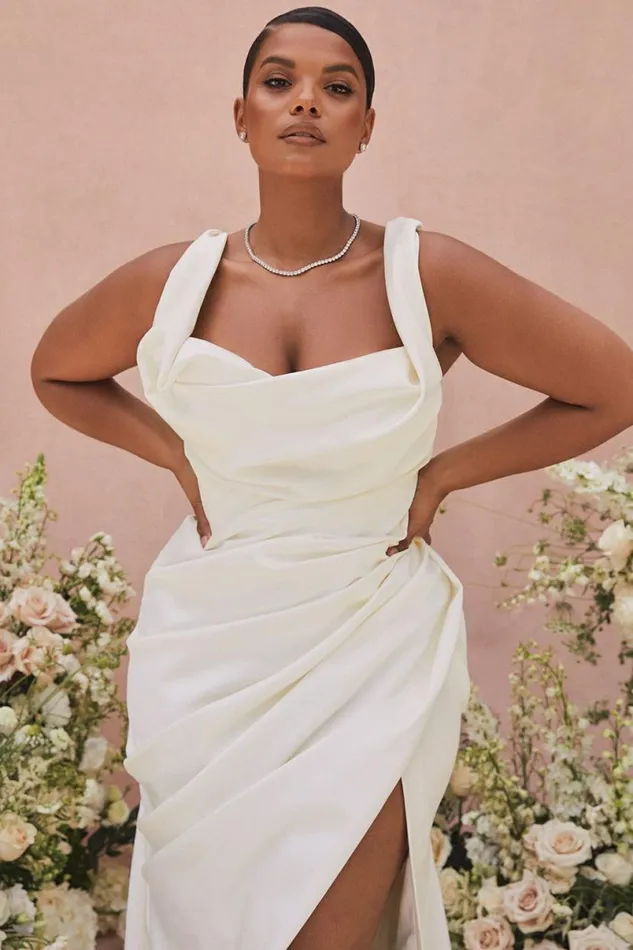 Women Delphine Ivory Draped Corset Bridal Gown 8211 Limited Edition House Of CB Shop Bridal Women Delphine Ivory Draped Corset Bridal Gown 8211 Limited Edition House Of CB Shop Bridal