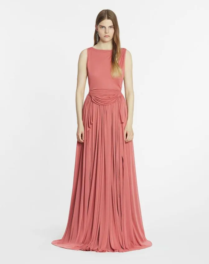 Women Dresses Lanvin Adonis Dress Litchi Women Dresses Lanvin Adonis Dress Litchi