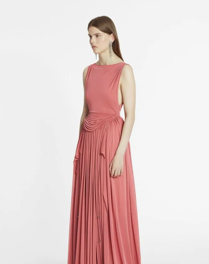 Women Dresses Lanvin Adonis Dress Litchi Women Dresses Lanvin Adonis Dress Litchi