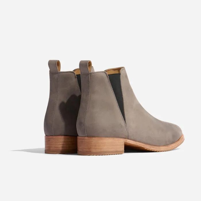 Women Eva Everyday Chelsea Boot Grey Nisolo Boots
