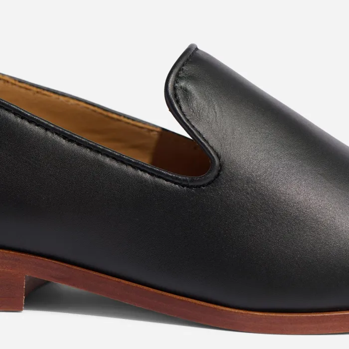 Women Everyday Slip On Loafer Black Nisolo Flats and Slip Ons
