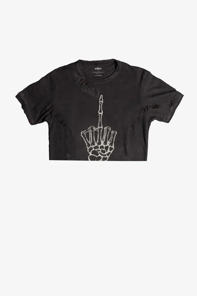Women FU Cropped Thrasher Tee OTHER TEES