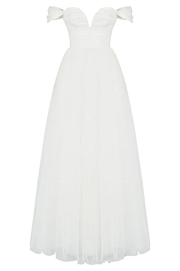 Women Fairytale White Tulle Bridal Gown House Of CB Shop Bridal