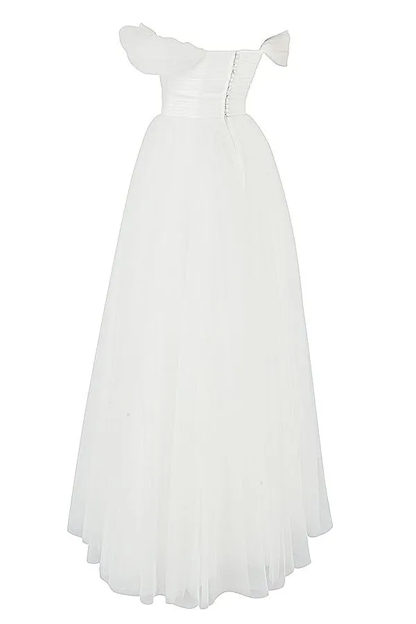 Women Fairytale White Tulle Bridal Gown House Of CB Shop Bridal