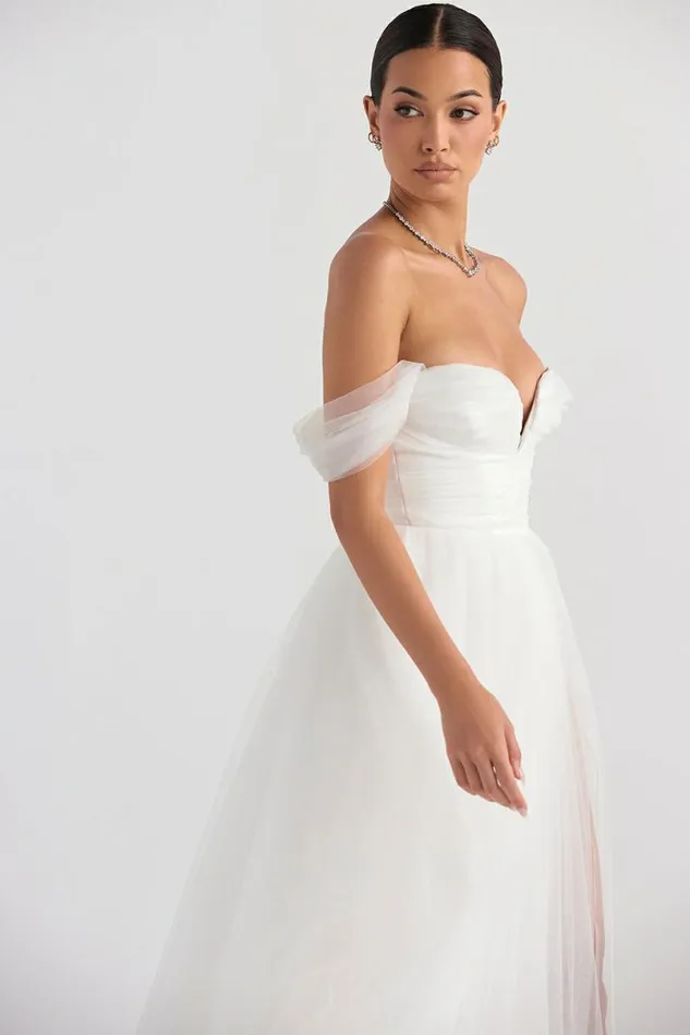 Women Fairytale White Tulle Bridal Gown House Of CB Shop Bridal