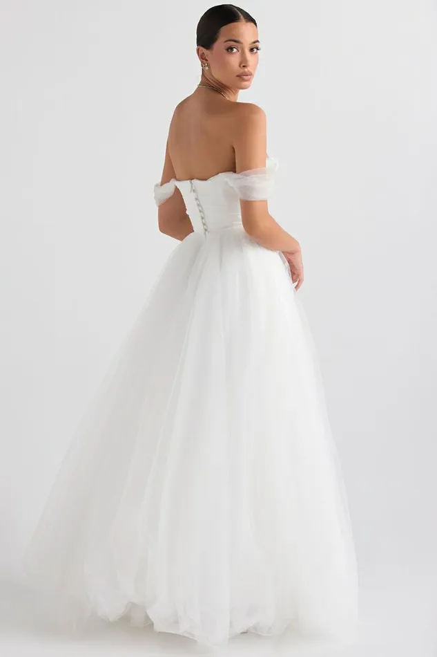 Women Fairytale White Tulle Bridal Gown House Of CB Shop Bridal