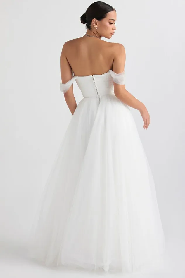 Women Fairytale White Tulle Bridal Gown House Of CB Shop Bridal