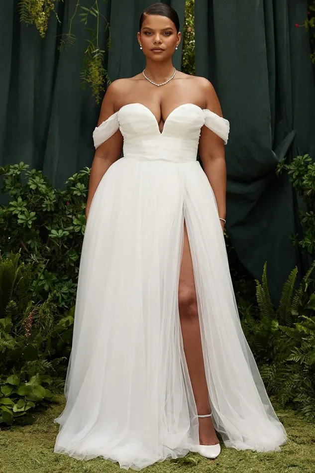 Women Fairytale White Tulle Bridal Gown House Of CB Shop Bridal