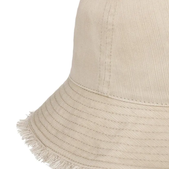 Women Fil Bucket Fabric Hat With Fringes Dark Blue Mayser Bucket Hats