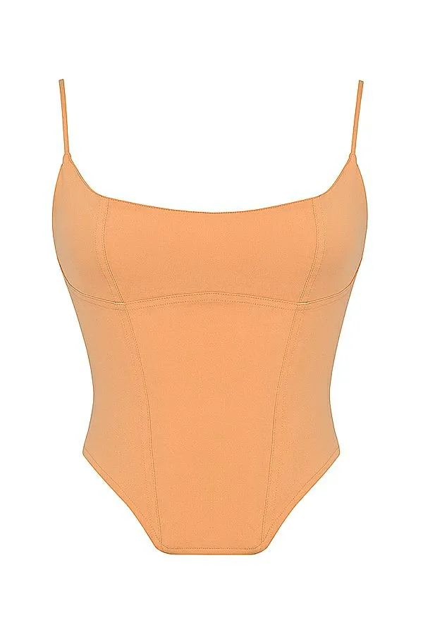 Women Flavia Tangerine Sculpting Corset House Of CB Corsets