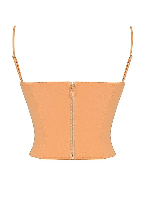 Women Flavia Tangerine Sculpting Corset House Of CB Corsets