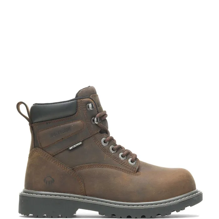 Women Floorhand 6034Steel Toe Boot Brown Wolverine Boots