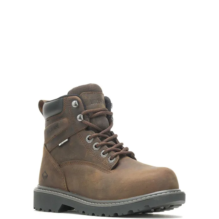 Women Floorhand 6034Steel Toe Boot Brown Wolverine Boots