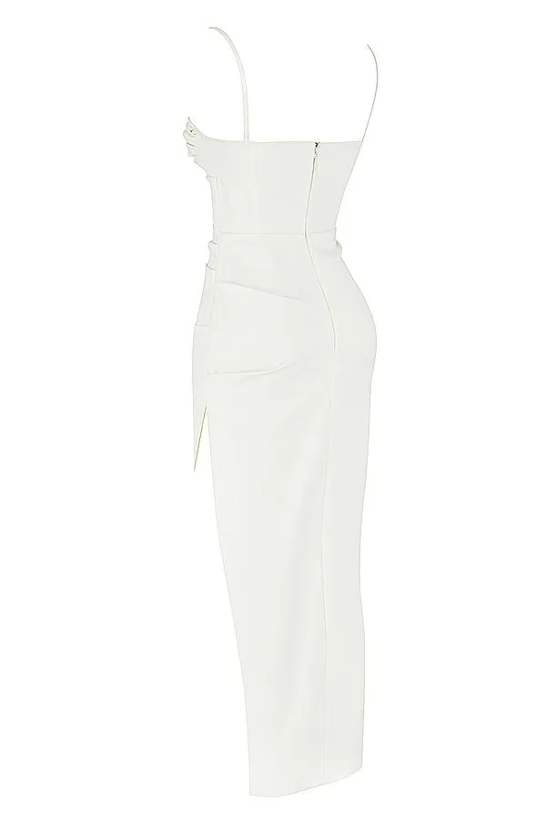Women Flora Ivory Satin Corset Dress House Of CB Dresses Women Flora Ivory Satin Corset Dress House Of CB Dresses