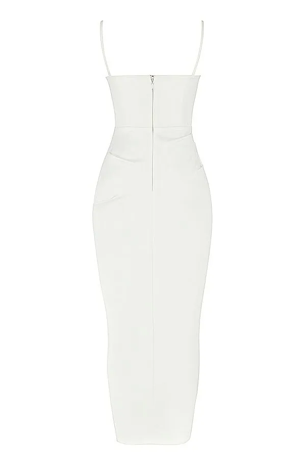 Women Flora Ivory Satin Corset Dress House Of CB Dresses Women Flora Ivory Satin Corset Dress House Of CB Dresses
