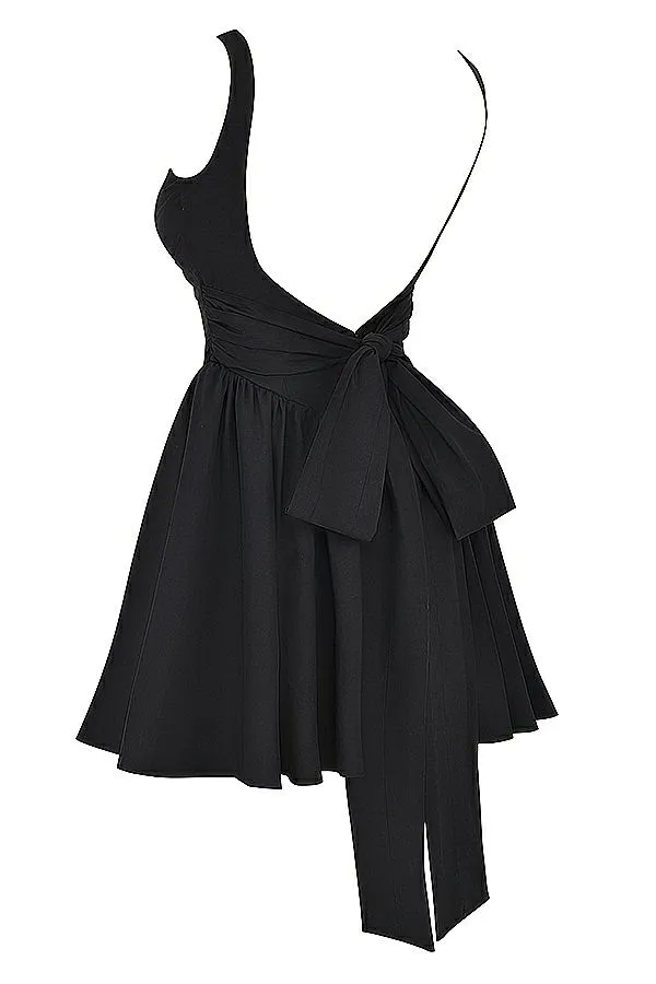 Women Florianne Black Bow Mini Dress House Of CB Dresses Women Florianne Black Bow Mini Dress House Of CB Dresses