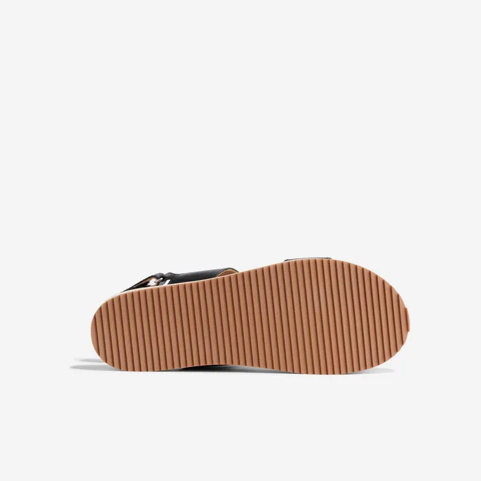 Women GoTo Flatform Sandal 20 Black Nisolo Sandals