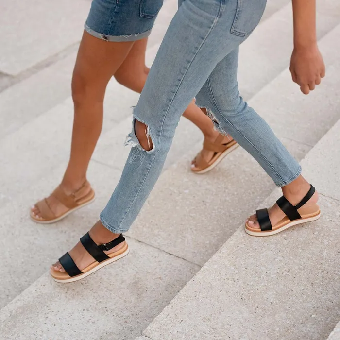 Women GoTo Flatform Sandal 20 Black Nisolo Sandals