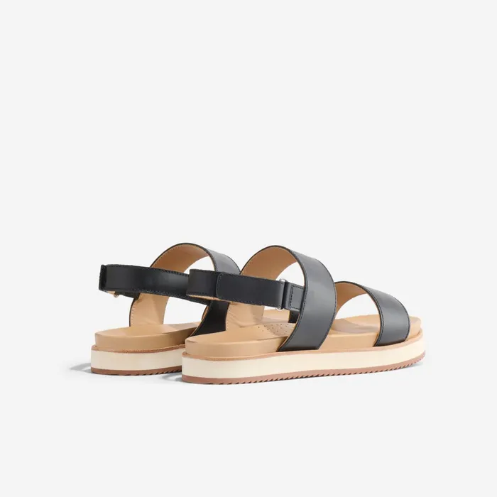 Women GoTo Flatform Sandal 20 Black Nisolo Sandals