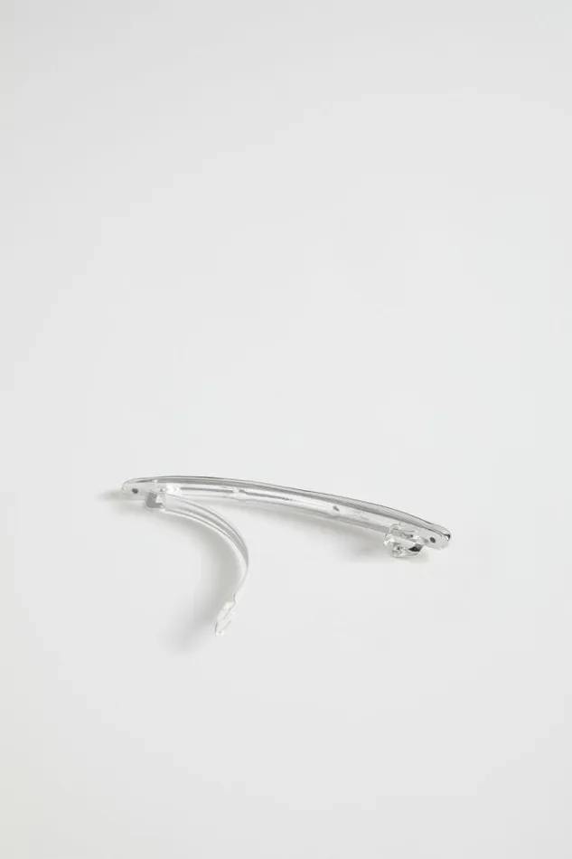 Women Hair Accessories Seed Heritage Metal Barrette Silver