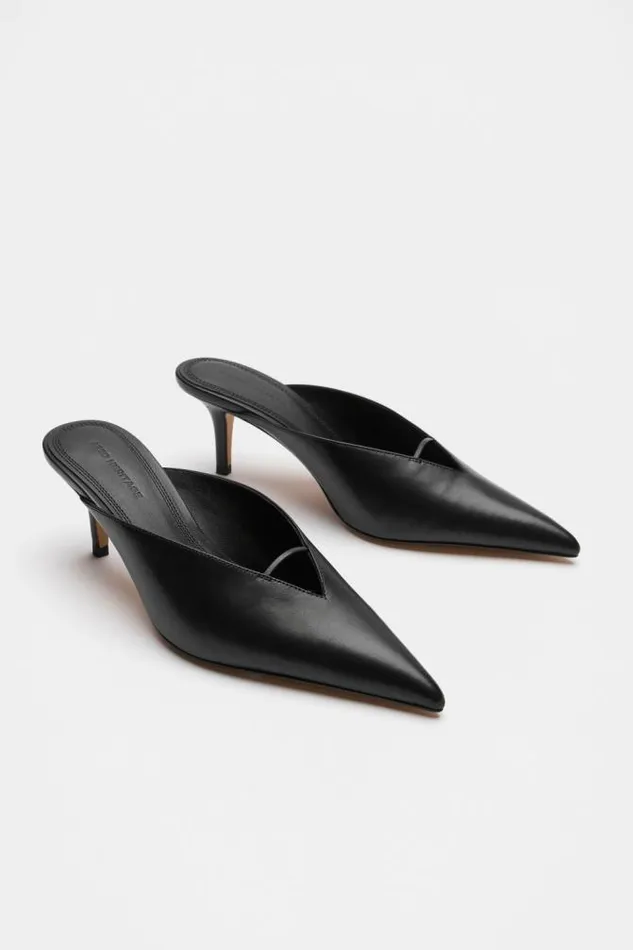 Women Heels and Wedges Seed Heritage Arden Mule Black